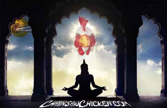 The transcendental chicken