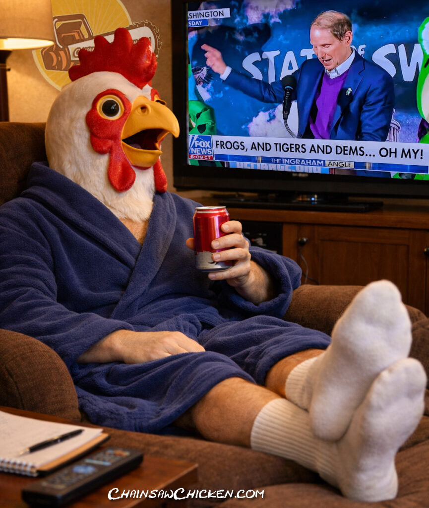 the Guy in the Chicken Suit